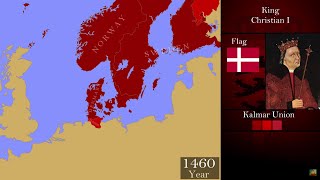 The History Of Denmark Every Year [upl. by Ahsenroc]