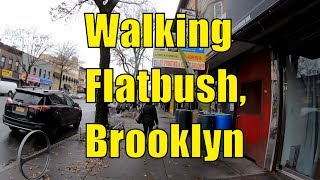 ⁴ᴷ⁶⁰ Walking Flatbush Brooklyn NYC  Avenue H Brooklyn College Flatbush Avenue to Church Avenue [upl. by Annil276]