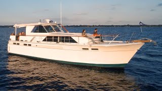 Welcome Aboard this Chris Craft Commander 47 [upl. by Yelrahc446]