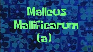 SpongeBob Production Music Malleus Mallificarum a [upl. by Inimod123]