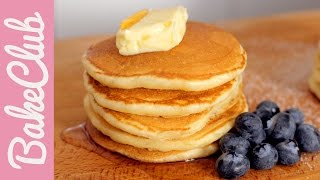 Fluffige Pancakes  BakeClub [upl. by Faria]