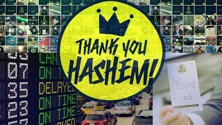 THANK YOU HASHEM  JOEY NEWCOMB ft Moshe Storch Official Music Video tyhashem  TYH Nation [upl. by Nodlehs]