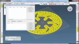 GibbsCAM Basic Mill Part from Solid Model [upl. by Helfand]