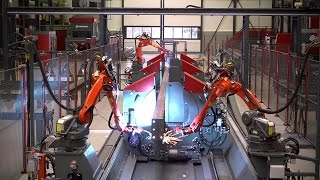 Voortman  The Fabricator  Fully automatic assembling and welding [upl. by Ahsiele840]