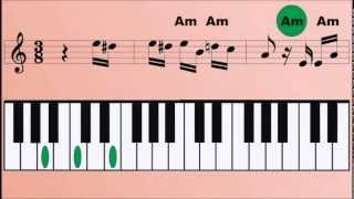 BeethovenPara Elisa Easy Piano Tutorialmp4 [upl. by Enneles]