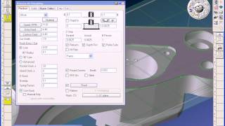 GibbsCAM Advanced Mill Part from Solid Model [upl. by Ileek]