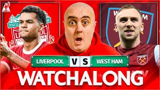 LIVERPOOL vs WEST HAM LIVE WATCHALONG with Craig [upl. by Carin]