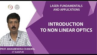 Introduction to Non Linear Optics [upl. by Letisha406]