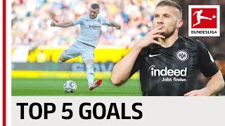 Ante Rebic  Top 5 Goals [upl. by Ellehcal]