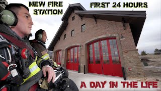 First 24 Hours in a New Fire Station  A Day in the Life [upl. by Domela]