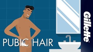 How to Shave Pubic Hair  Manscaping Tips with Gillette STYLER amp BODY Razor [upl. by Domenech]