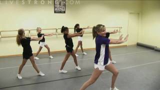 How to Combine Cheerleading Dance Moves [upl. by Girardi]