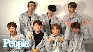 BTS Reveal Whos the Most Romantic Messiest amp More  PEOPLE [upl. by Gereron]