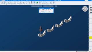 GibbsCAM 12  MultiPart Machining [upl. by Amesari264]