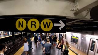 ⁴ᴷ The Busiest NYC Subway Station Times Square–42nd StreetPort Authority Bus Terminal [upl. by Turro]