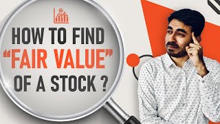 How to Analyze and find the Fair value of a Stock  DCF explained in Hindi [upl. by Beau]