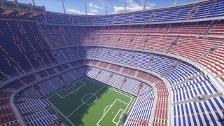 The Biggest Minecraft Stadium Ever Created [upl. by Ashlen163]