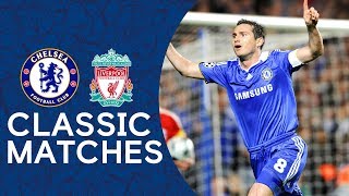 Chelsea 44 Liverpool  Frank Lampard Double Puts Chelsea Through  Champions League Highlights [upl. by Boyt698]