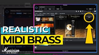 How to Make MIDI Brass Sound Realistic [upl. by Attennod163]