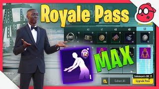 MAXED New Royale Pass 😍 [upl. by Falo926]