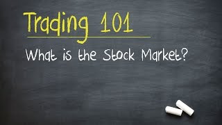 Trading 101 What is the Stock Market [upl. by Weisburgh]