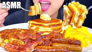 ASMR AMERICAN BREAKFAST MUKBANG  Eating Show  ASMR Phan [upl. by Atterual535]