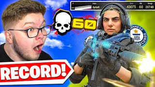 WORLD RECORD 60 KILL SOLO QUADS GAME IN CoD WARZONE 🤯 Modern Warfare Warzone [upl. by Stew]