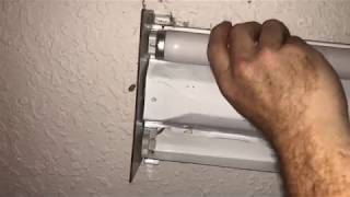 How to change a fluorescent light bulb [upl. by Trudie]