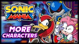 More Characters amp Teams in Mania  Sonic Mania Mod Showcase [upl. by Whitby941]