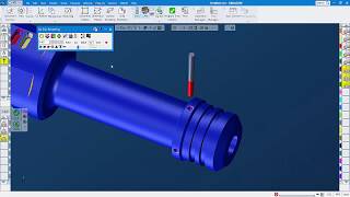 Gibbscam solid tutorial 4th axis [upl. by Yllah12]