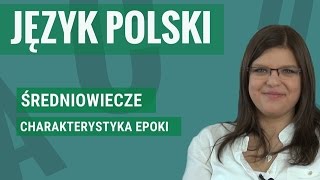 Język polski  Średniowiecze charakterystyka epoki [upl. by Gillmore297]