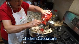 Italian Grandma Makes Chicken Cacciatore [upl. by Hynda]