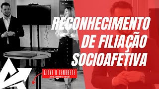 DIREITO DE FAMÍLIA Reconhecimento de filiação socioafetiva [upl. by Kokoruda]