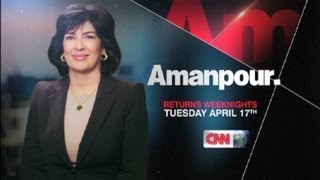 Christiane Amanpour returns to CNN [upl. by Eidoj]