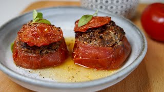 Tomates farcies de lété avec seulement 5 ingrédients recette facile [upl. by Llehsim517]