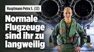 Ich bin Deutschlands einzige KampfjetPilotin [upl. by Suirred]