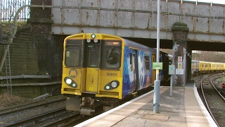 Half an Hour at 216  Birkenhead North Station 1022017  Class 507 508 terminus [upl. by Leachim]