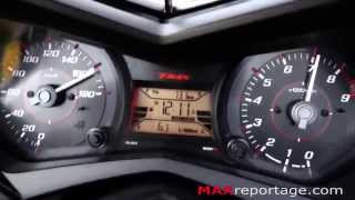 2015 Yamaha TMAX 530 acceleration 0170 kmh [upl. by Dahle]