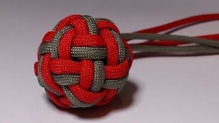 How to make a Double Globe Knot by ParacordKnots [upl. by Puritan]