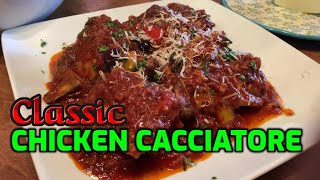 Classic Chicken Cacciatore l Rustic Hunters Chicken [upl. by Asiil]