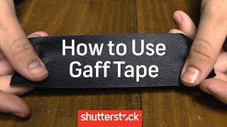 What is Gaff Tape  Filmmaking Tips [upl. by Eirrak]