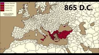 Roman empire  territorial expansion 509 ac  1453 dc [upl. by Ethelind]