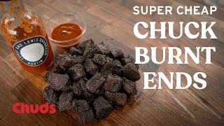 Beef Chuck Burnt Ends bonus beef tallow  Chuds BBQ [upl. by Estevan]