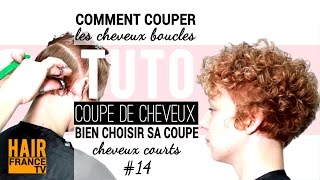 Comment couper les cheveux ondules crepus frises HAIR France TV [upl. by Hathaway]