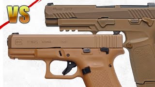 GLOCK 19 vs Sig P320 M17M18 [upl. by Oric]