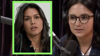 NY Times Writer Criticizes Tulsi Gabbard Joe Rogan [upl. by Anenahs]