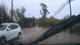 Flooding in Sebastopol California [upl. by Basilio604]