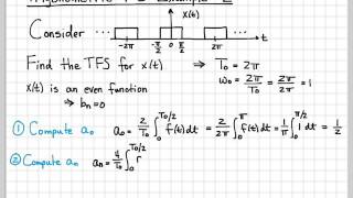 Fourier Series Example 2 [upl. by Norby435]