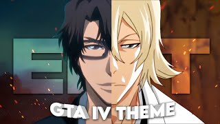 Aizen x Urahara  GTA IV Theme Edit [upl. by Burton]