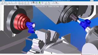 GibbsCAM MTM MultiTask Machining Option Overview [upl. by Godliman]